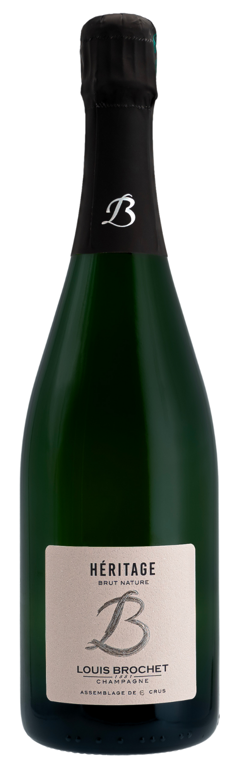 Brut Nature Héritage Champagne Premier Cru A.O.C. Louis Brochet
